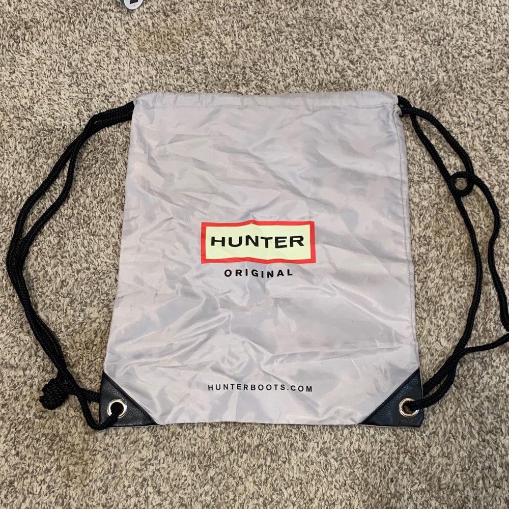 Hunter Original Gray Drawstring Backpack - image 1